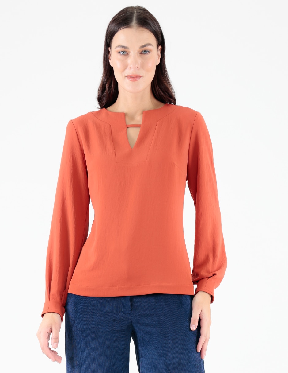 Blusa manga larga para mujer Blusa manga larga para mujer