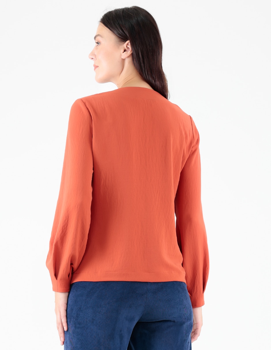 Blusa manga larga para mujer 2