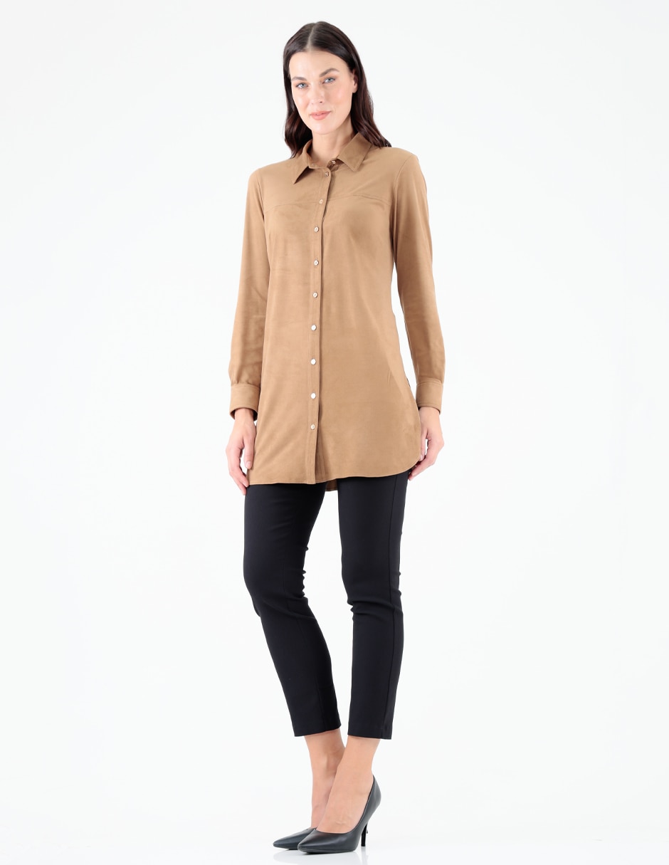 Blusa manga larga para mujer 3