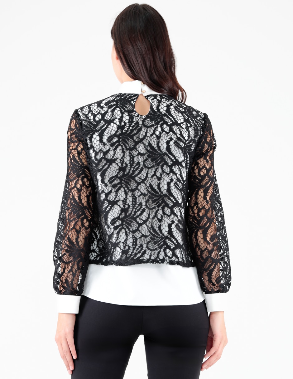 Blusa manga larga para mujer 2