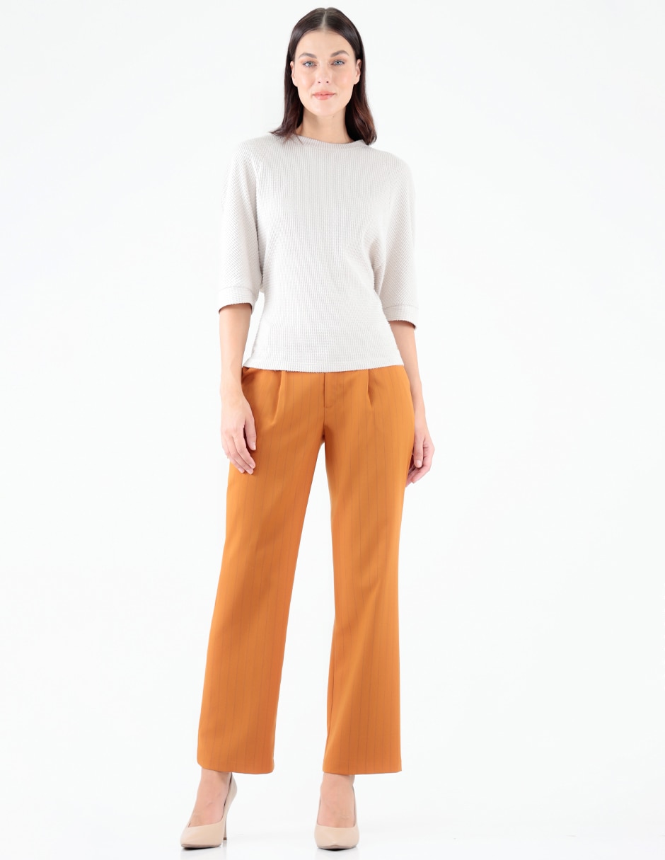Blusa manga al codo para mujer 3