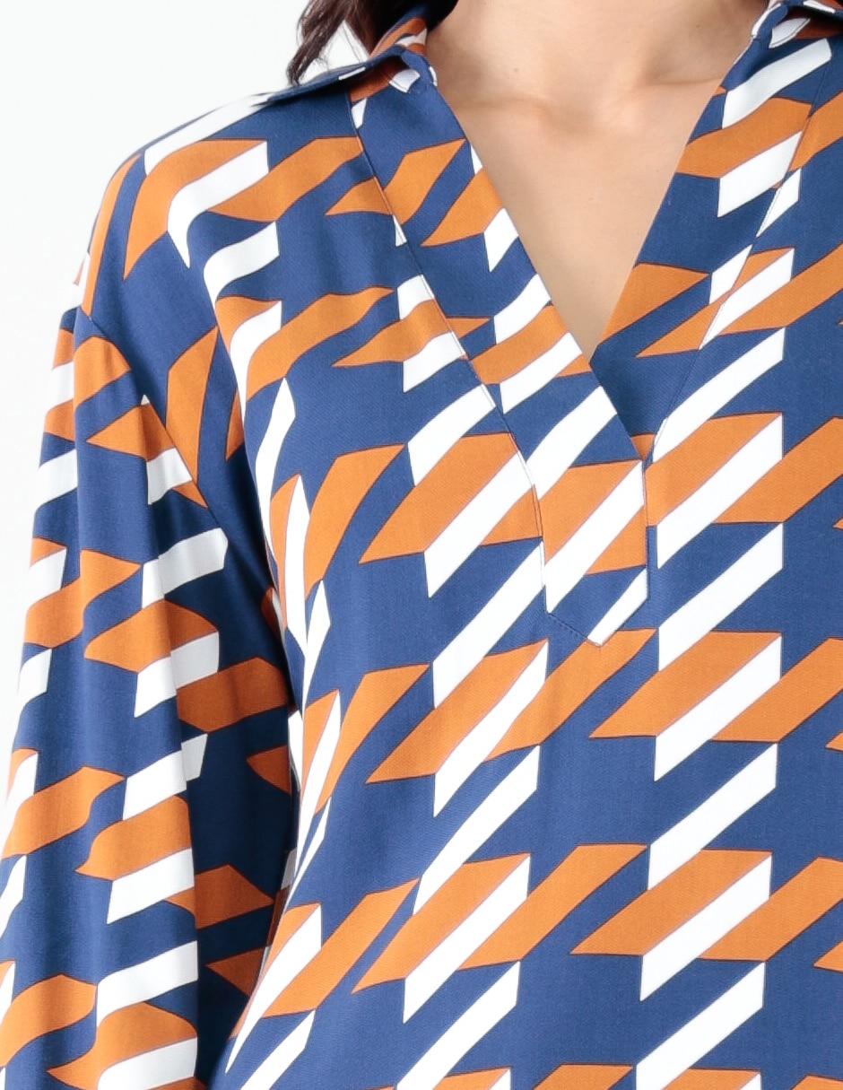 Blusa manga larga para mujer 4