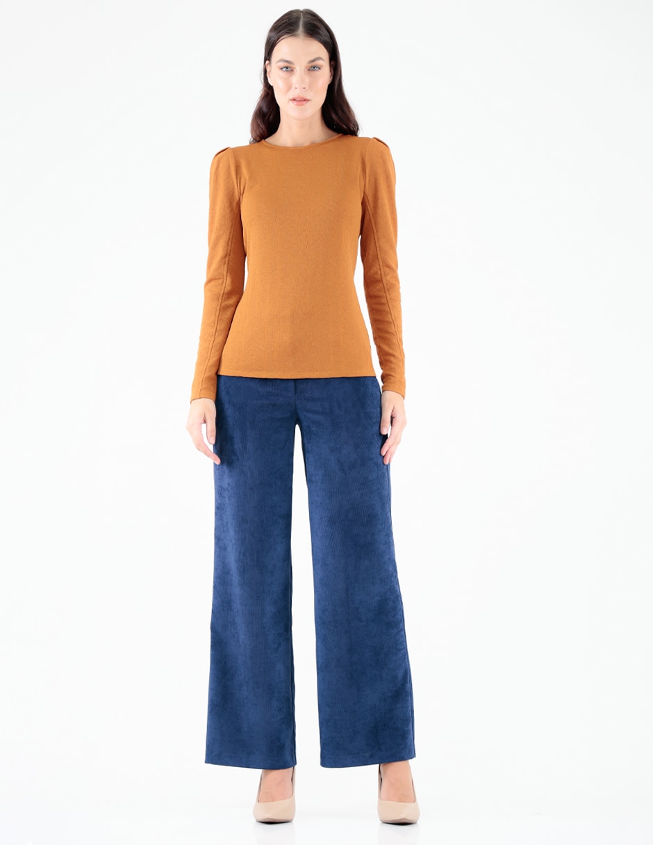 Blusa manga larga para mujer 3