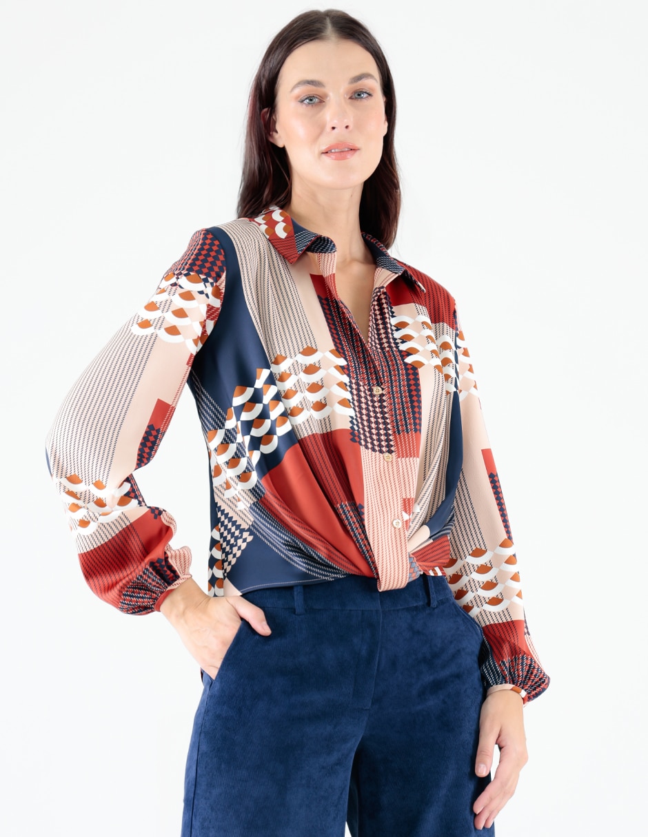 Blusa manga larga para mujer Blusa manga larga para mujer