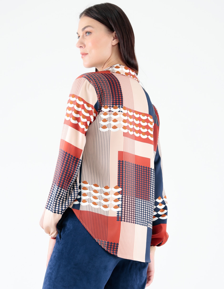Blusa manga larga para mujer 2