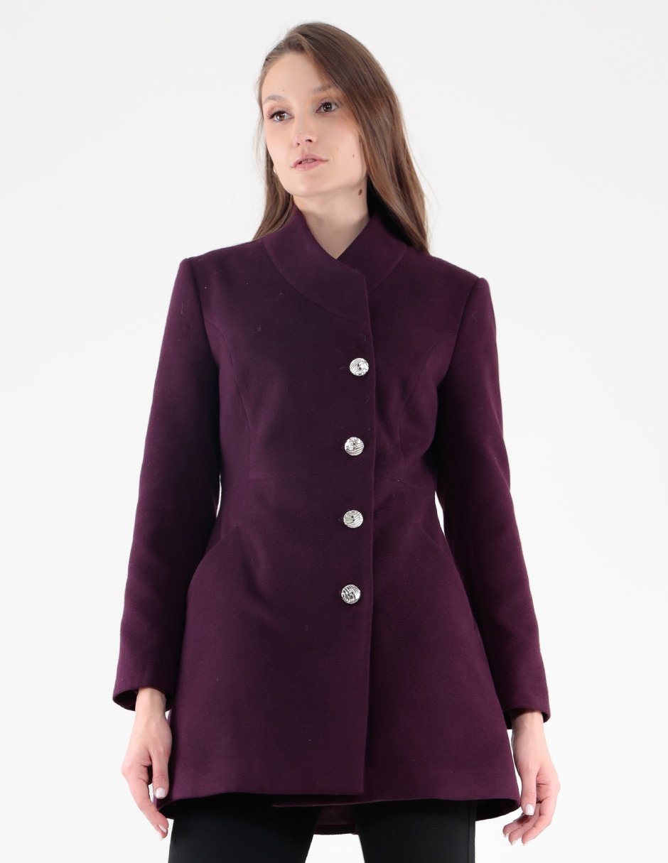 Abrigo regular para mujer