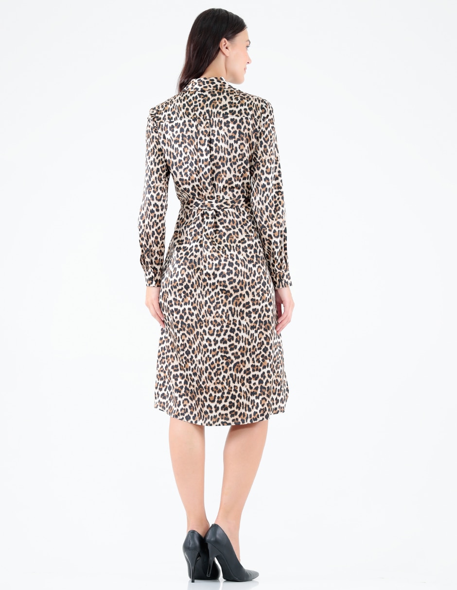 Vestido a la rodilla formal para mujer 2