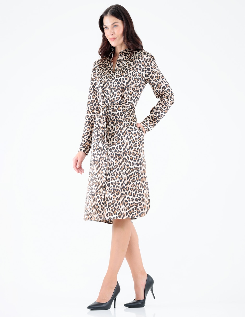 Vestido a la rodilla formal para mujer 3