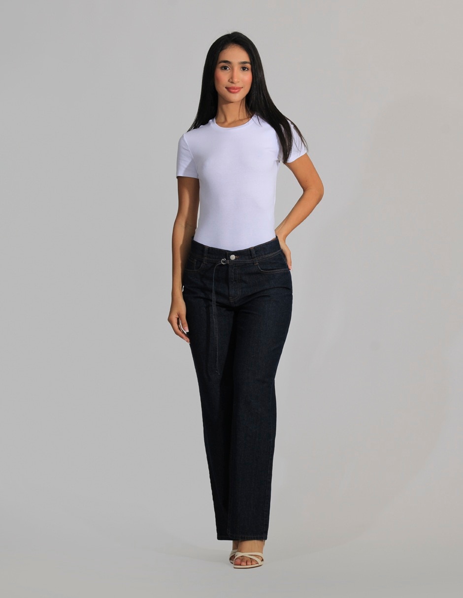 Jeans wide leg para mujer 3