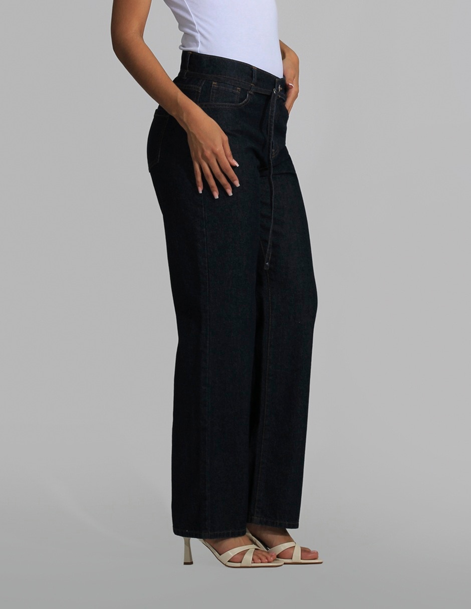 Jeans wide leg para mujer 4