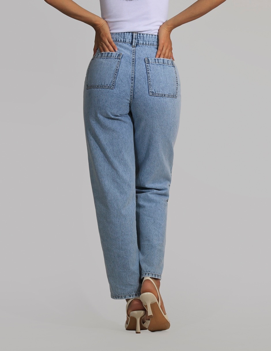 Jeans straight para mujer 3