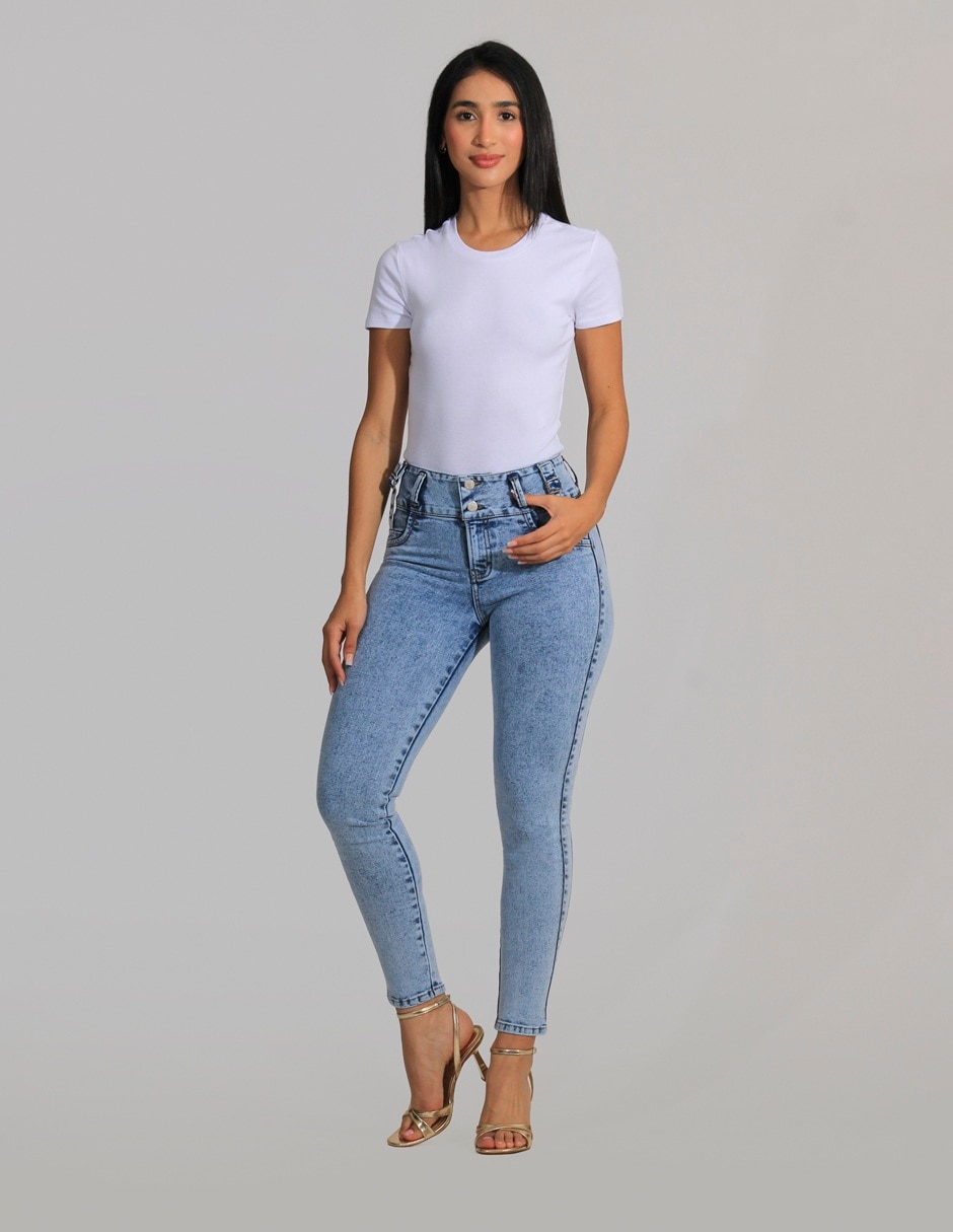 Jeans skinny para mujer 3