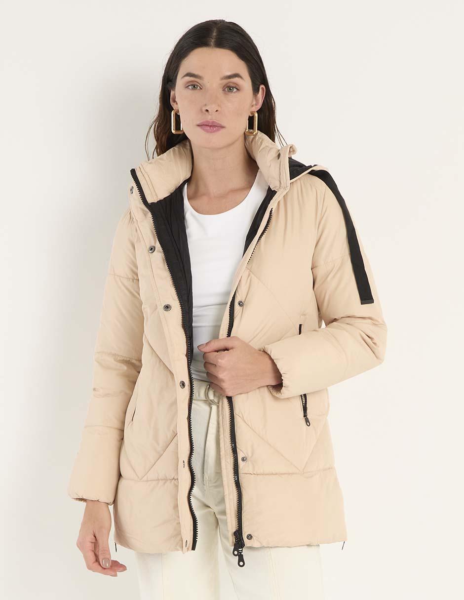 Chamarra acolchada para mujer