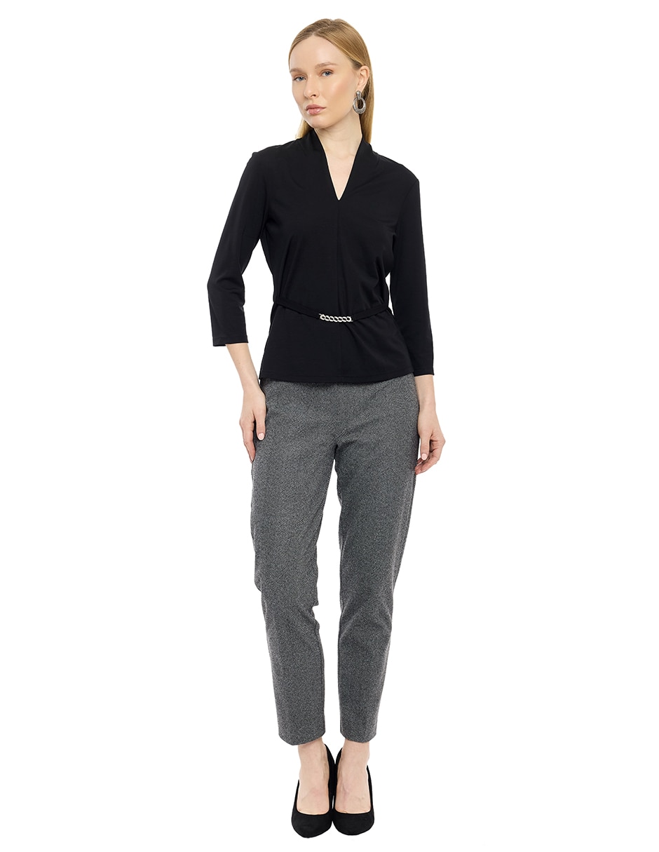 Blusa manga 3/4 para mujer 4