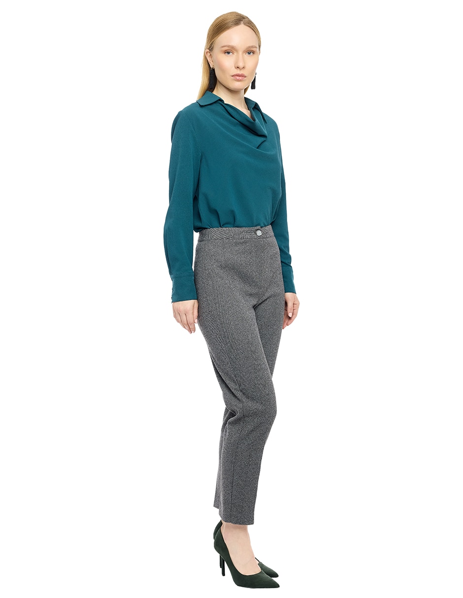 Pantalón de vestir skinny para mujer 4