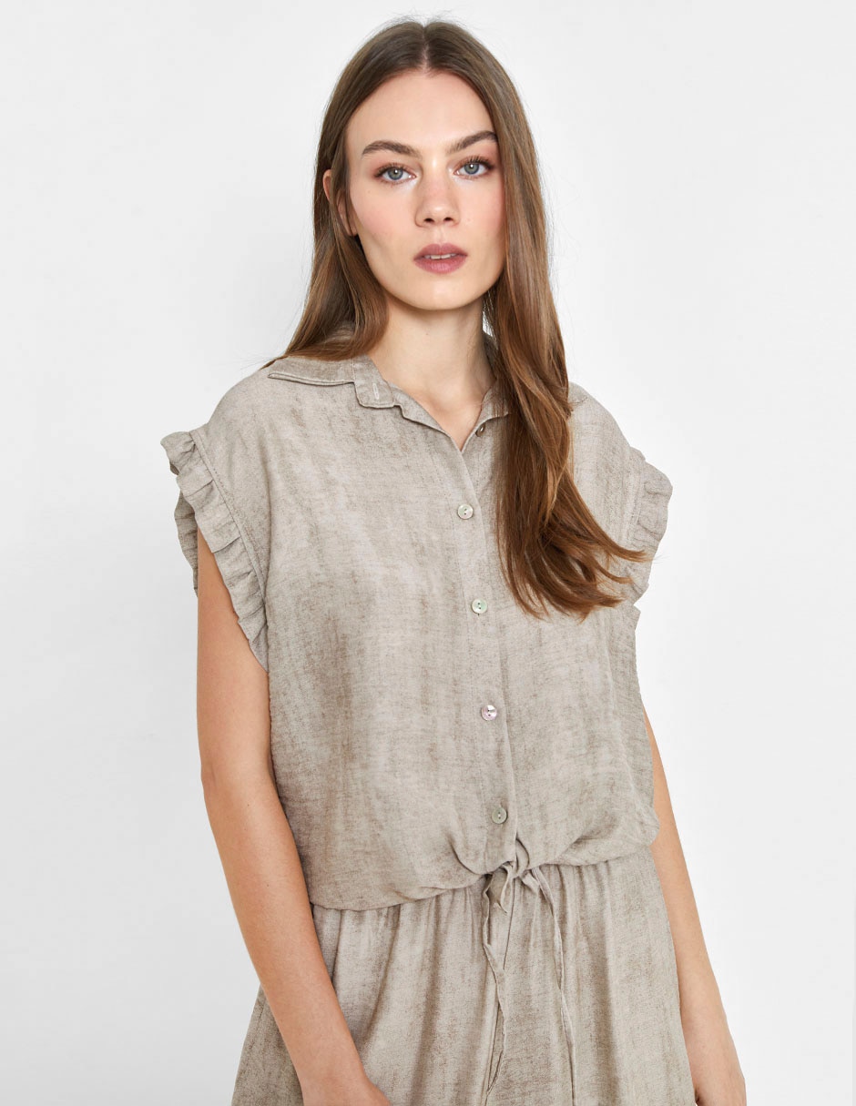 Blusa manga corta para mujer Blusa manga corta para mujer