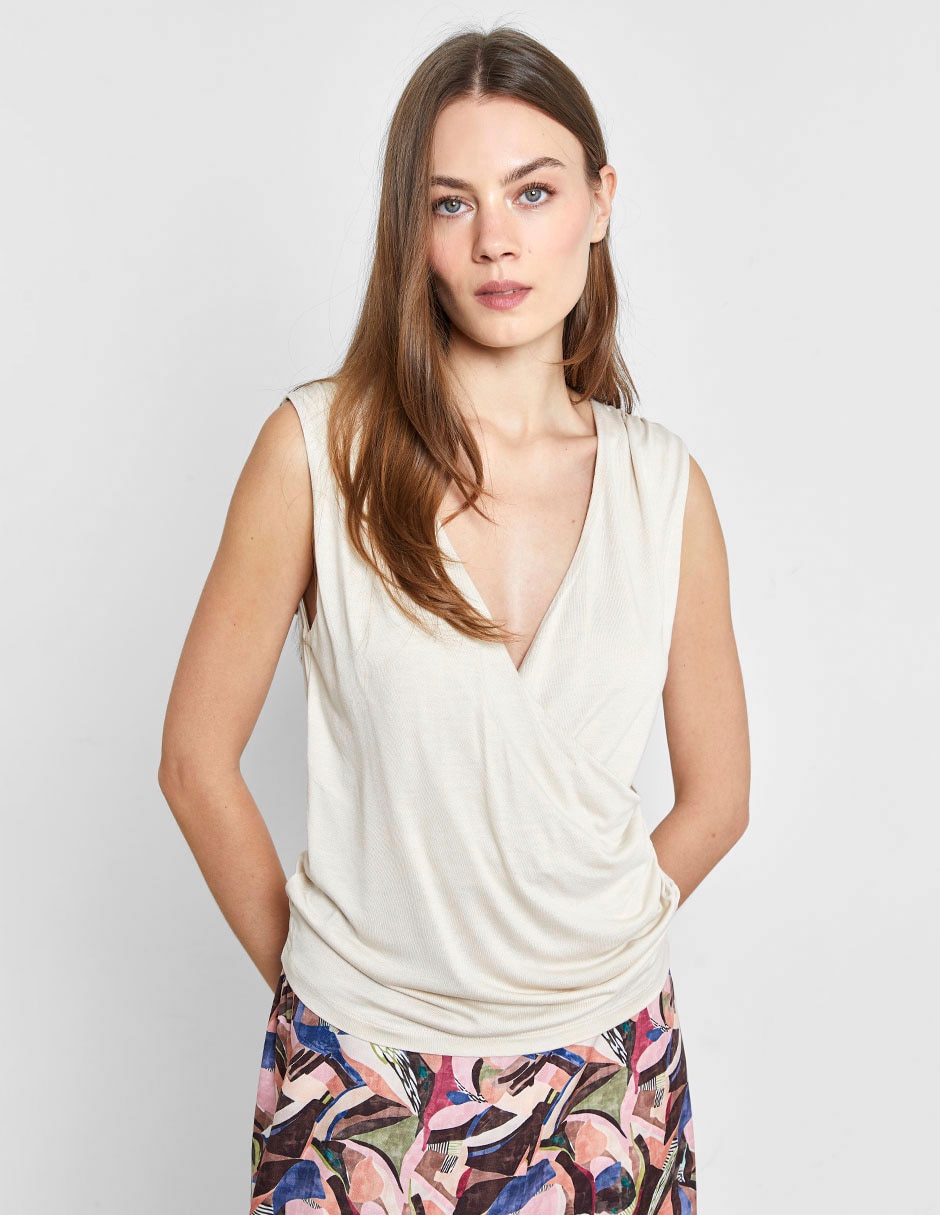 Blusa sin manga para mujer Blusa sin manga para mujer