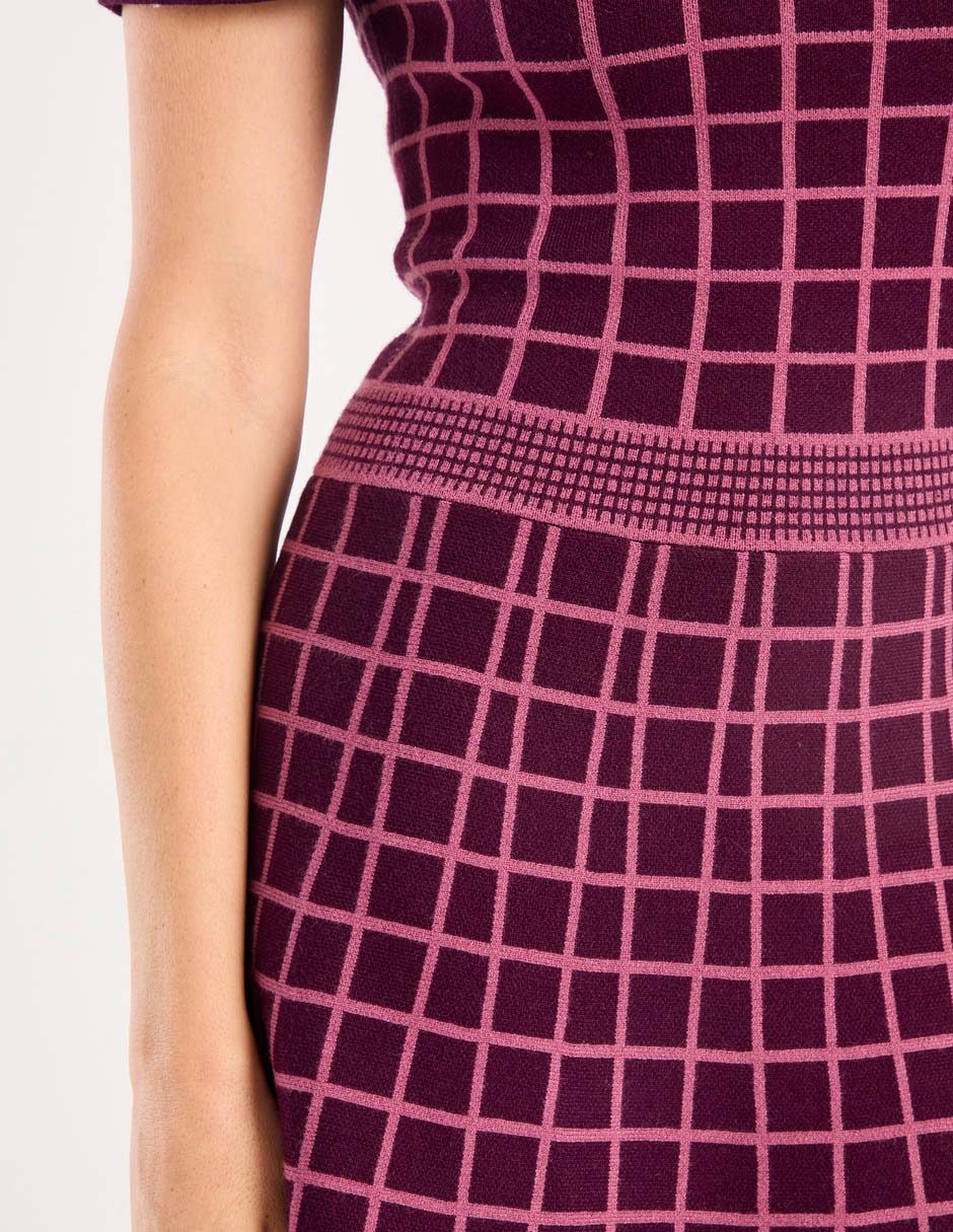 Vestido 3/4 casual Romantic Purple para mujer 4