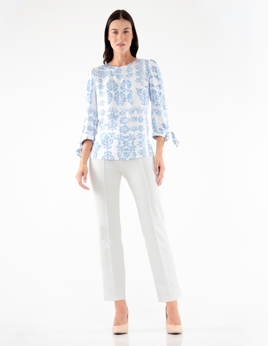 Blusa manga 3/4 para mujer 3