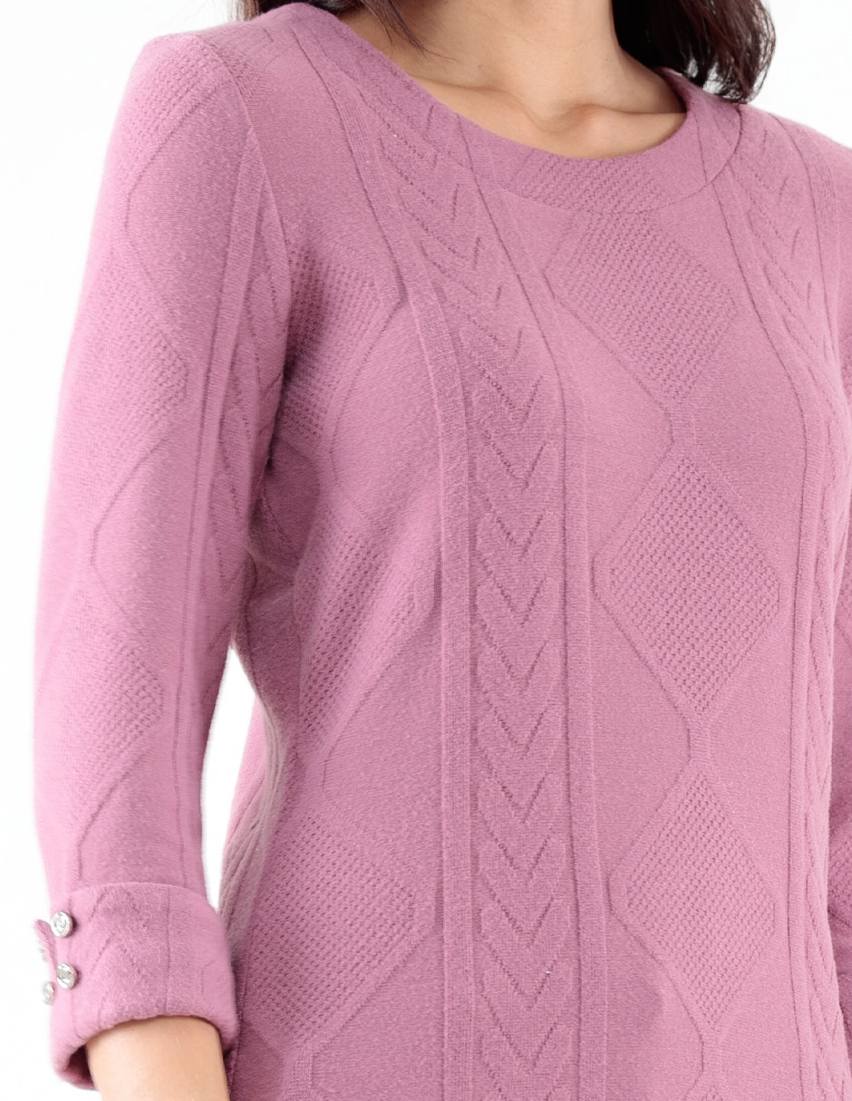 Blusa manga larga para mujer 4
