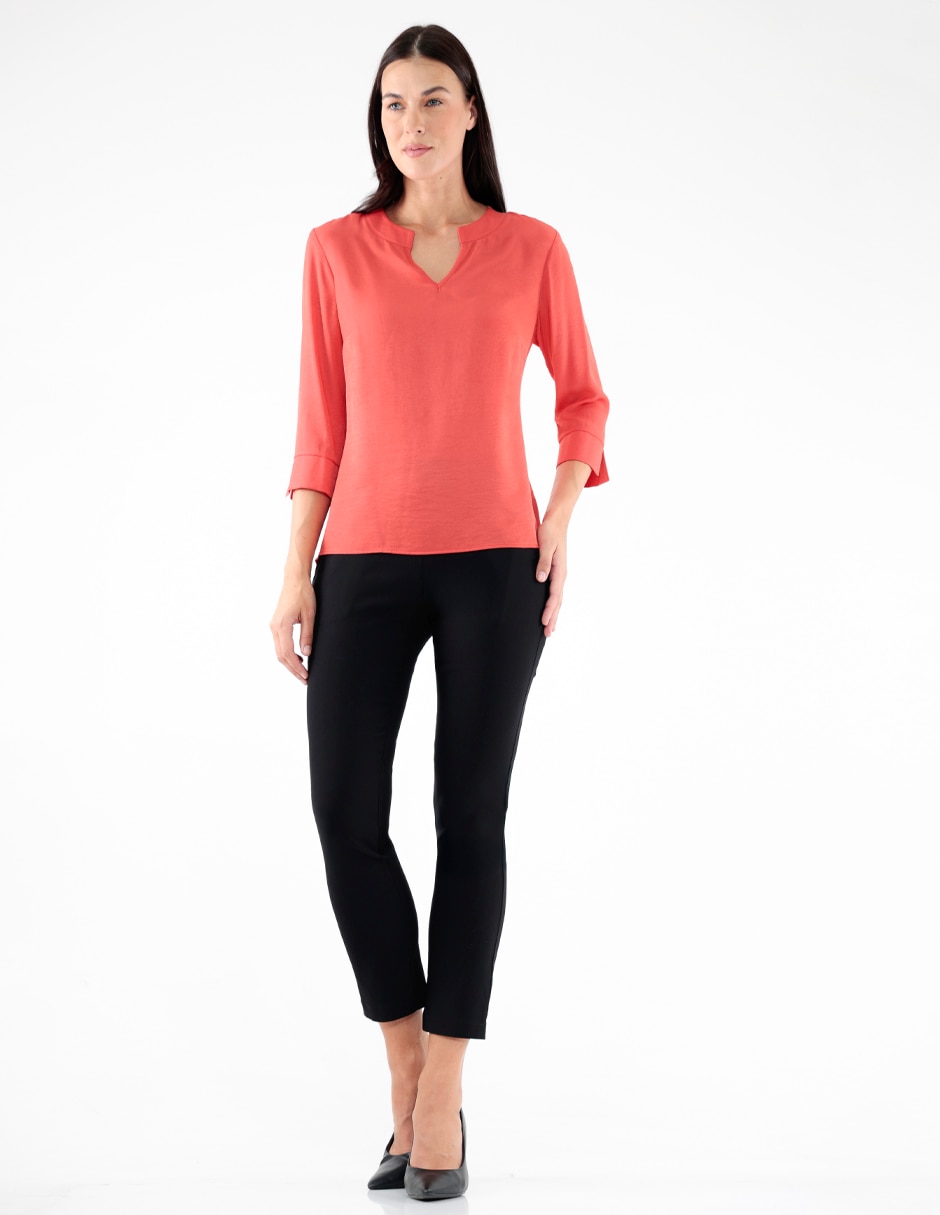 Blusa manga larga para mujer 3