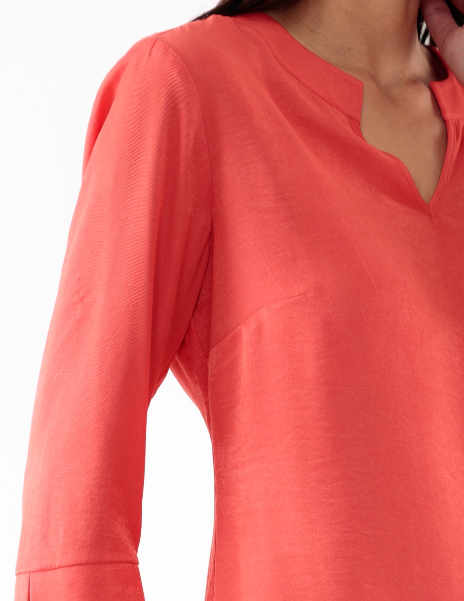 Blusa manga larga para mujer 4