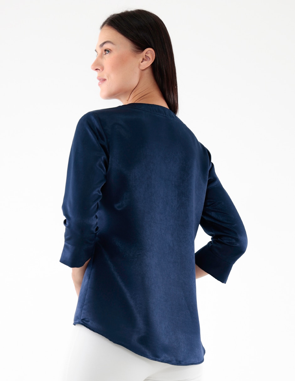 Blusa manga larga para mujer 2