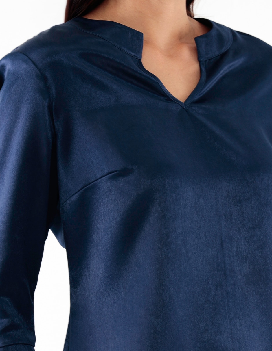 Blusa manga larga para mujer 4
