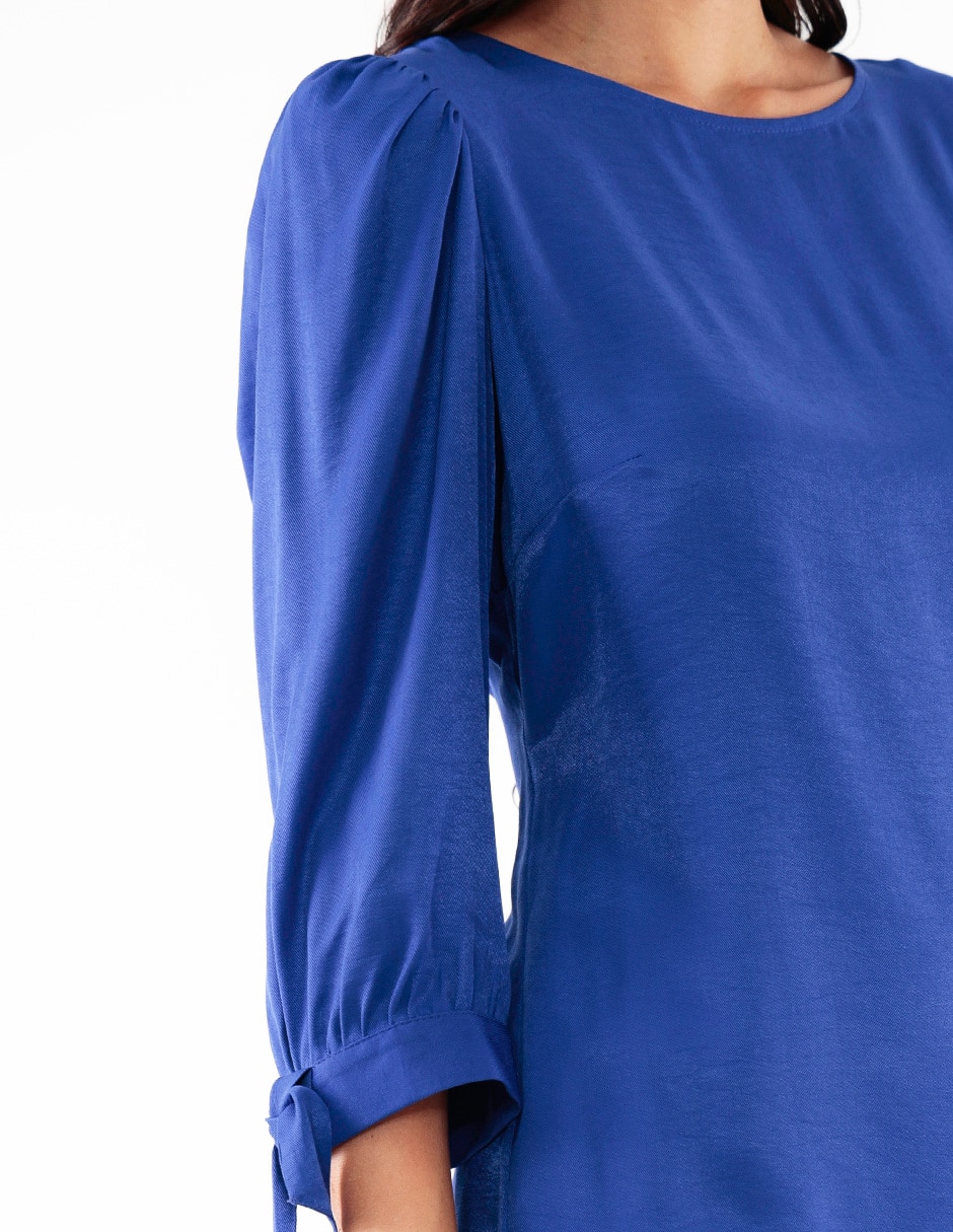Blusa manga larga para mujer