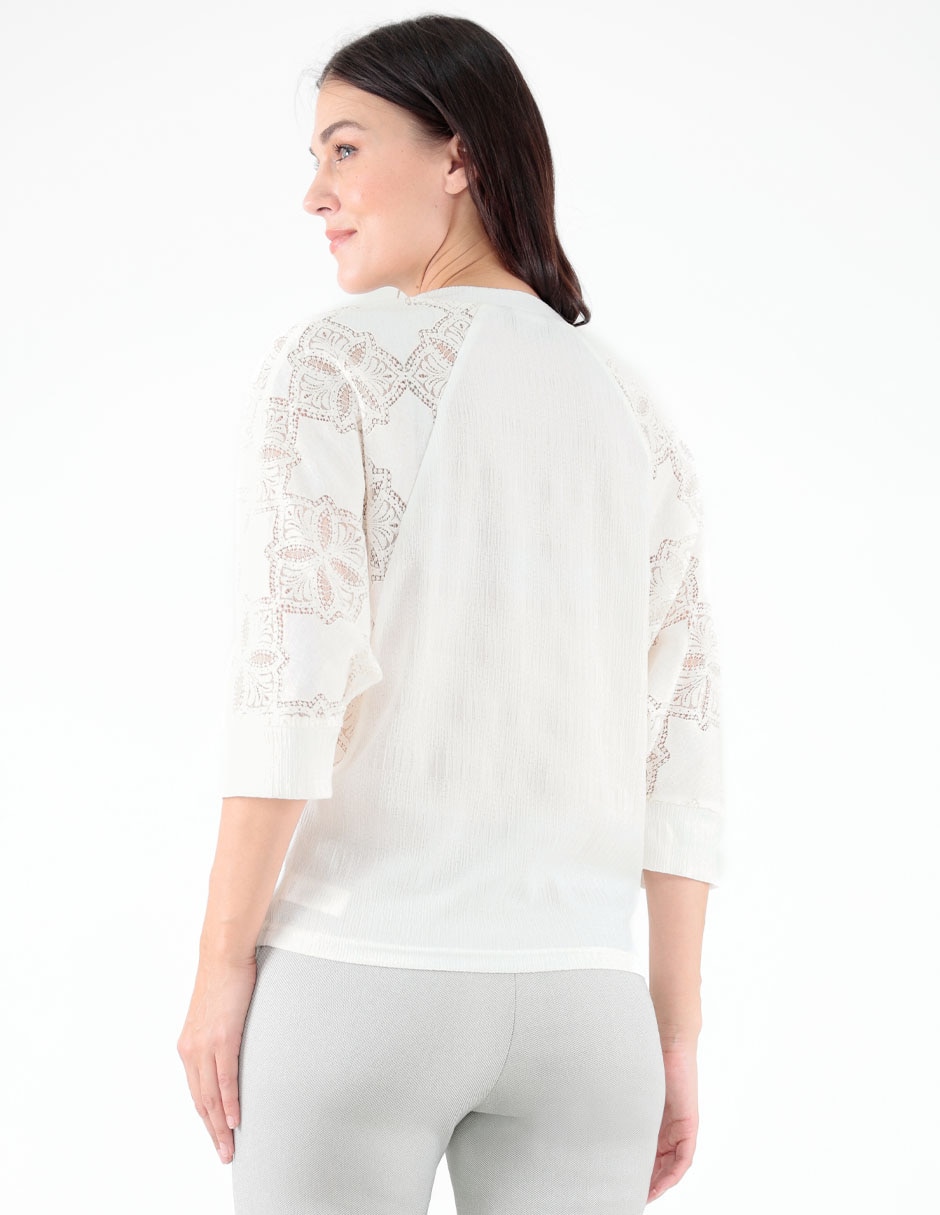 Blusa manga larga para mujer 2