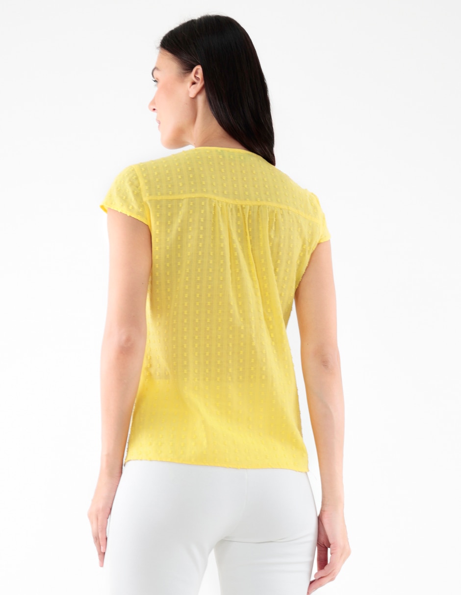 Blusa manga corta para mujer 2