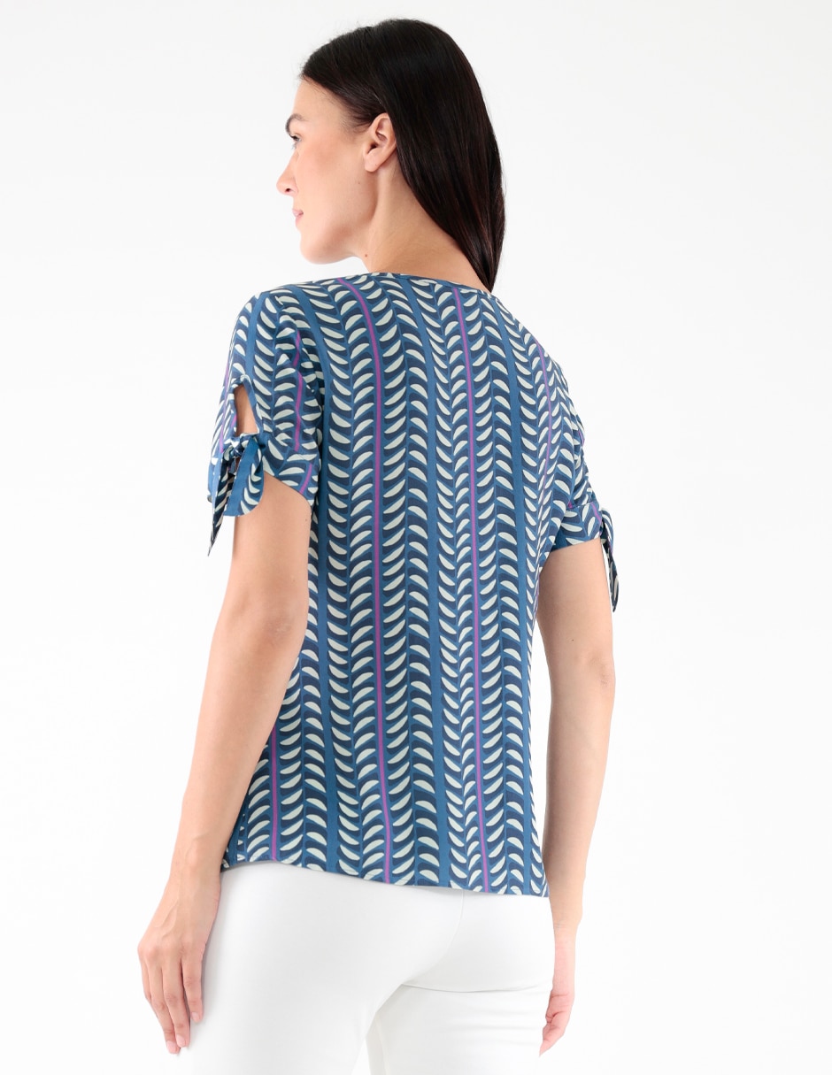 Blusa manga corta para mujer 2