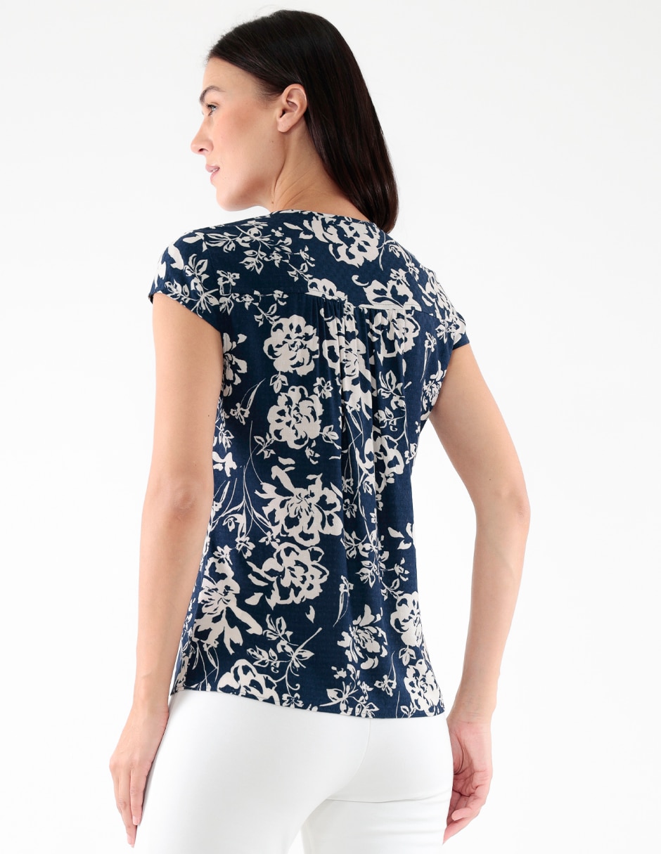 Blusa manga corta para mujer 2