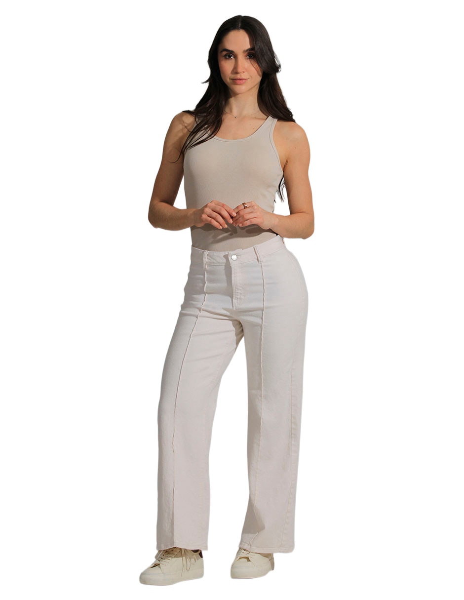 Jeans wide leg para mujer 8