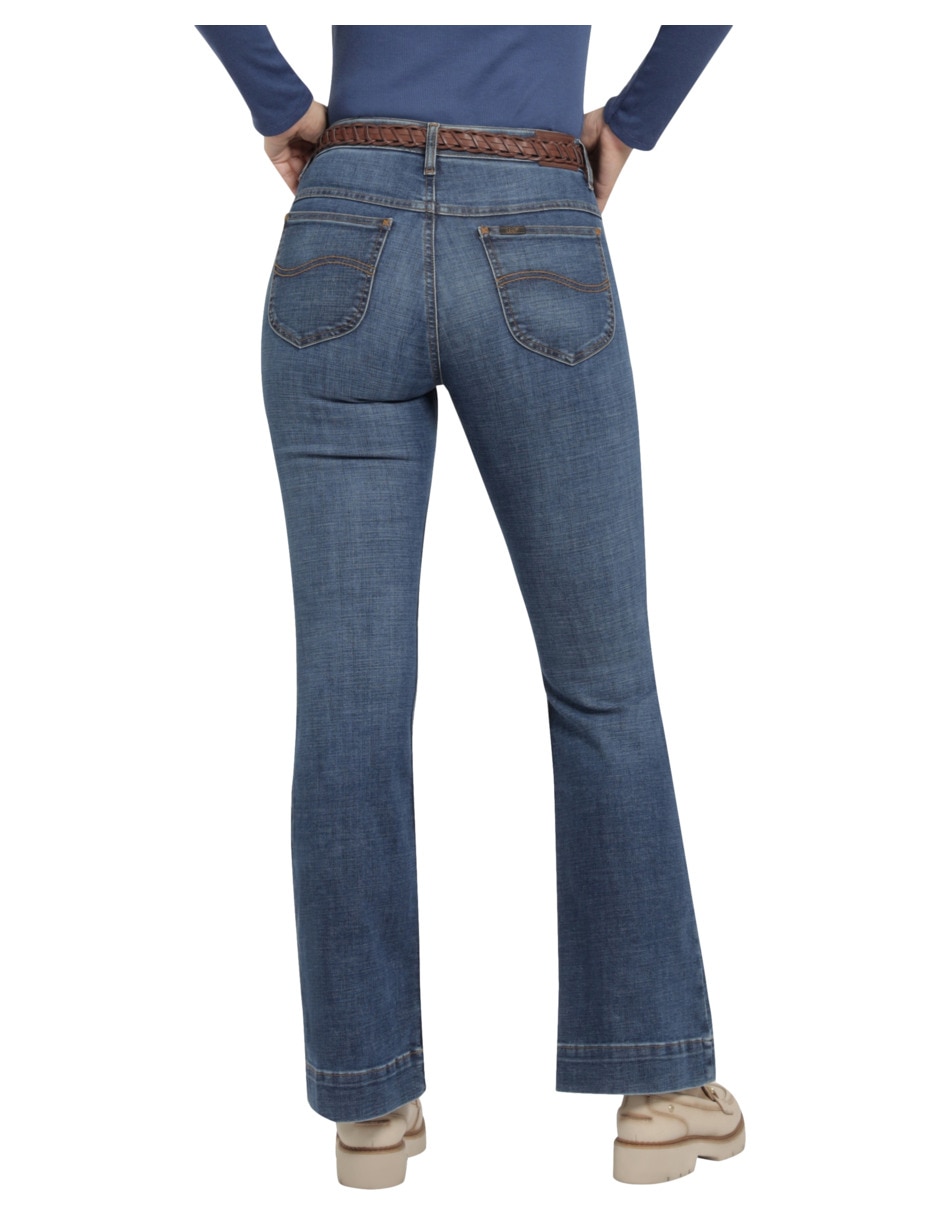 Jeans flare 112358420 para mujer 3