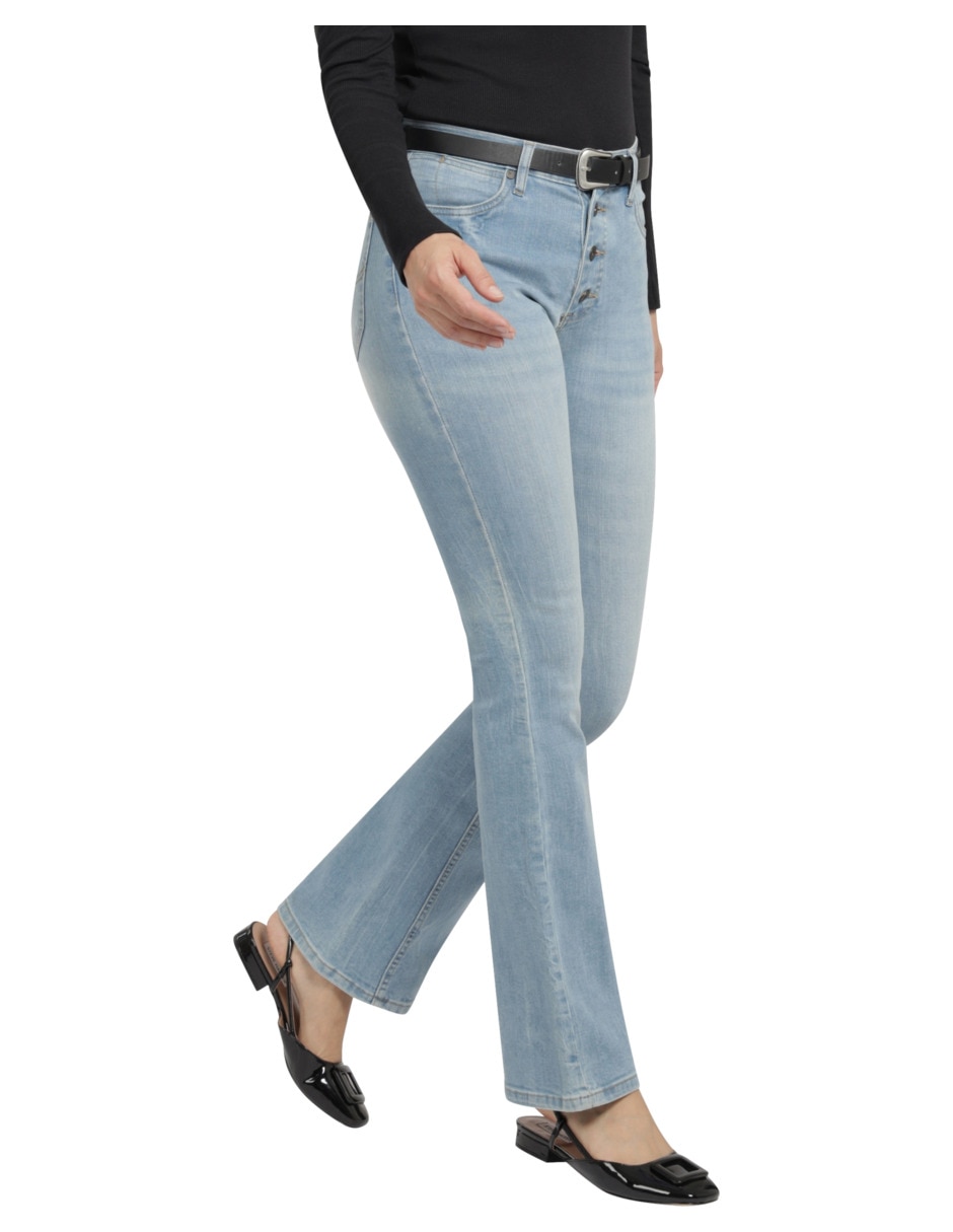 Jeans flare 112354070 para mujer 2