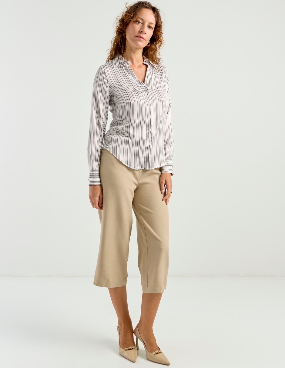 Blusa Liz& manga larga para mujer 3