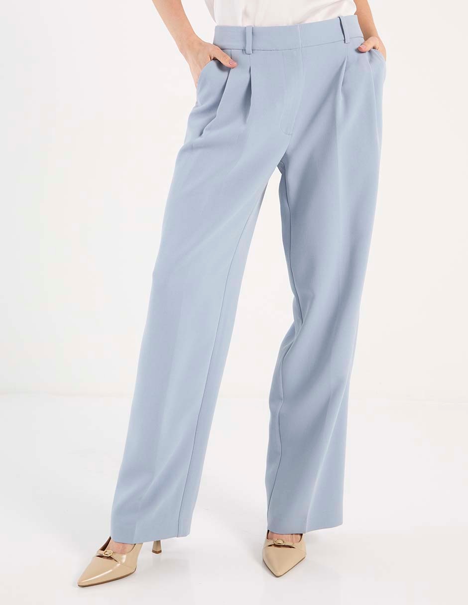 Pantalón de vestir straight para mujer