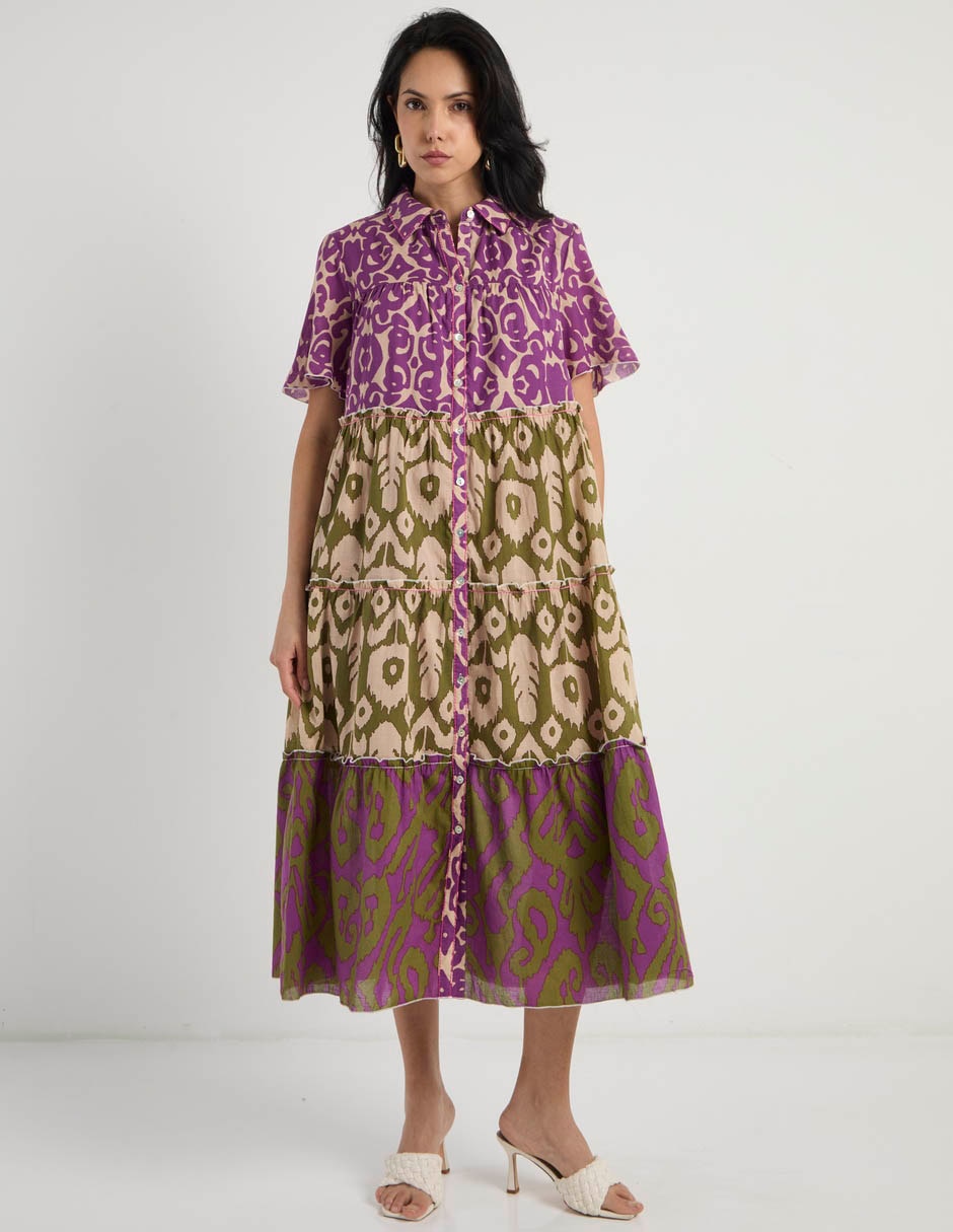 Vestido crop casual para mujer