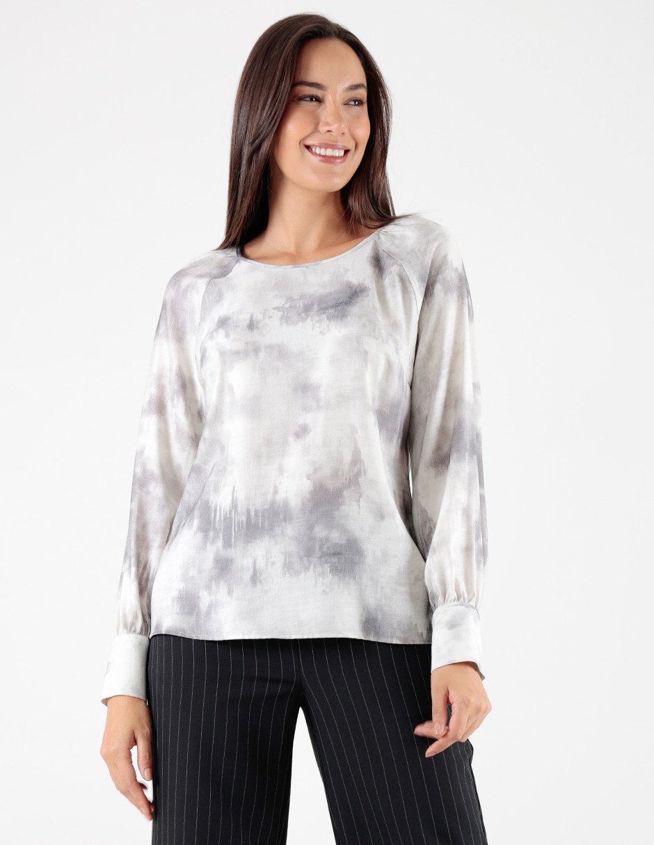 Blusa manga larga para mujer Blusa manga larga para mujer