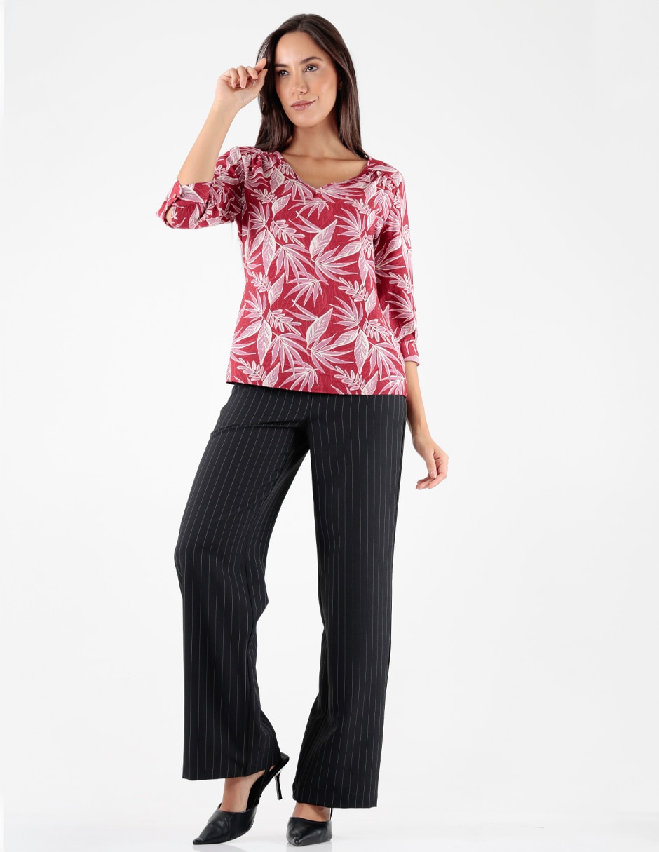 Blusa manga 3/4 para mujer 3