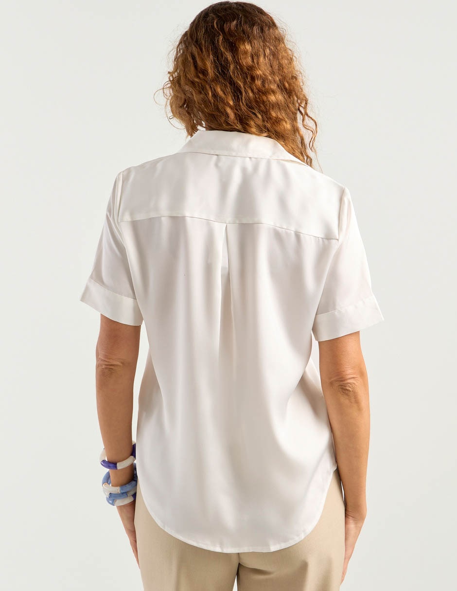 Blusa manga corta para mujer 6