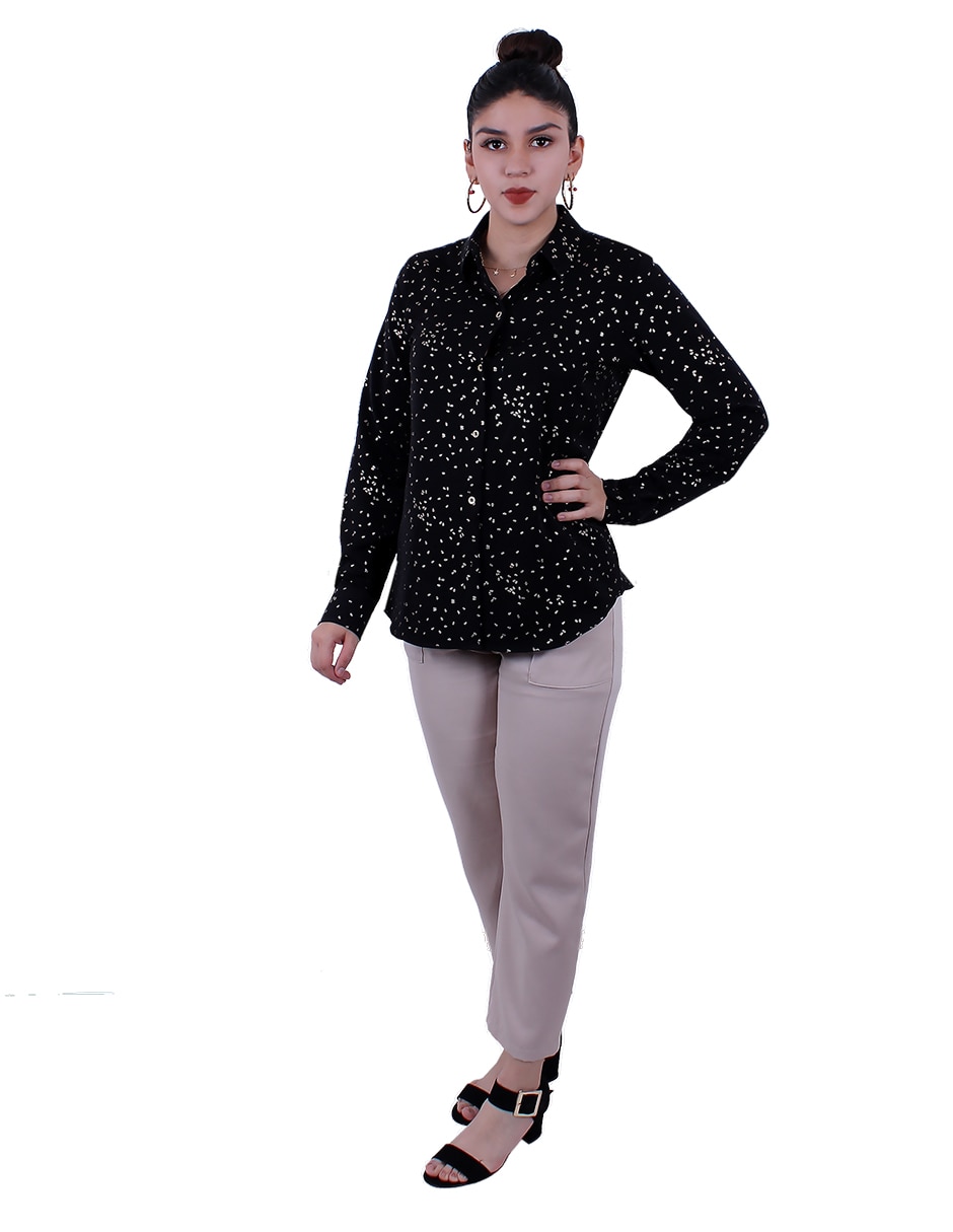 Blusa manga larga para mujer 2