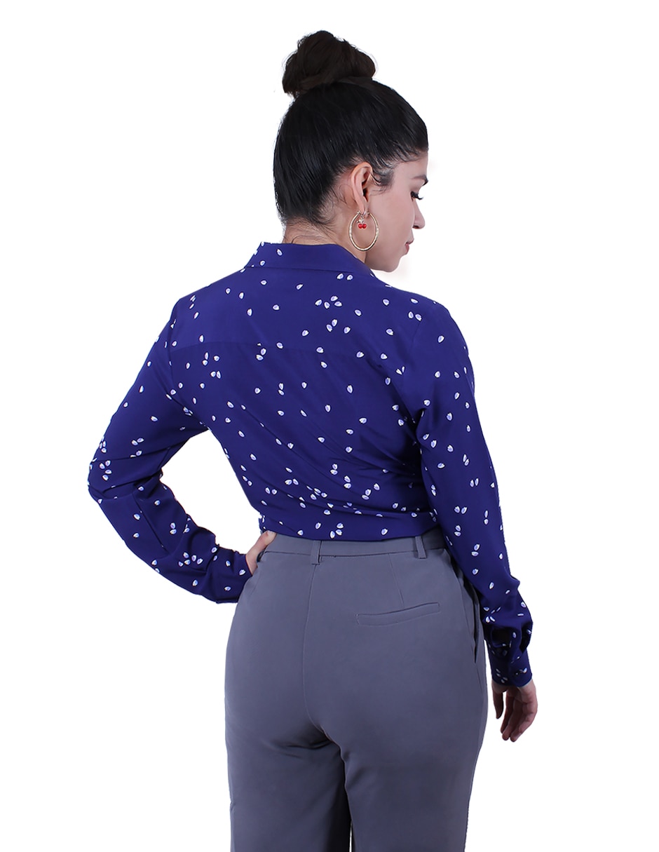 Blusa manga larga para mujer 3