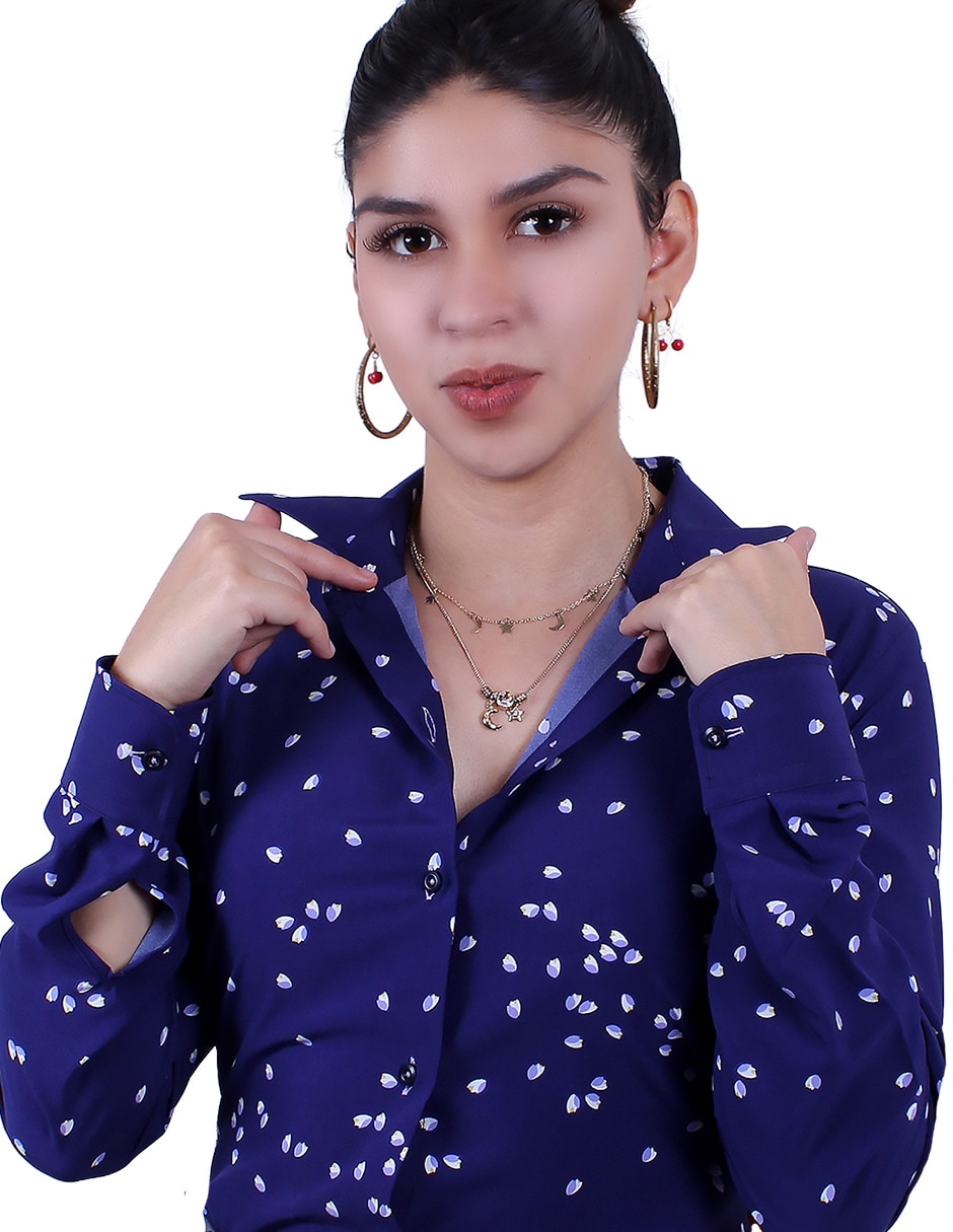 Blusa manga larga para mujer 4