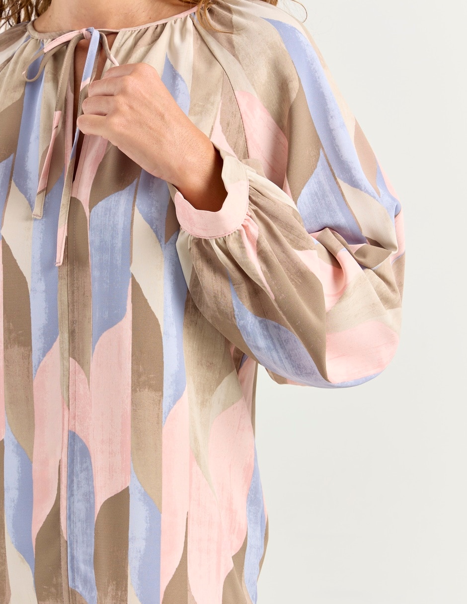 Blusa manga larga para mujer 5