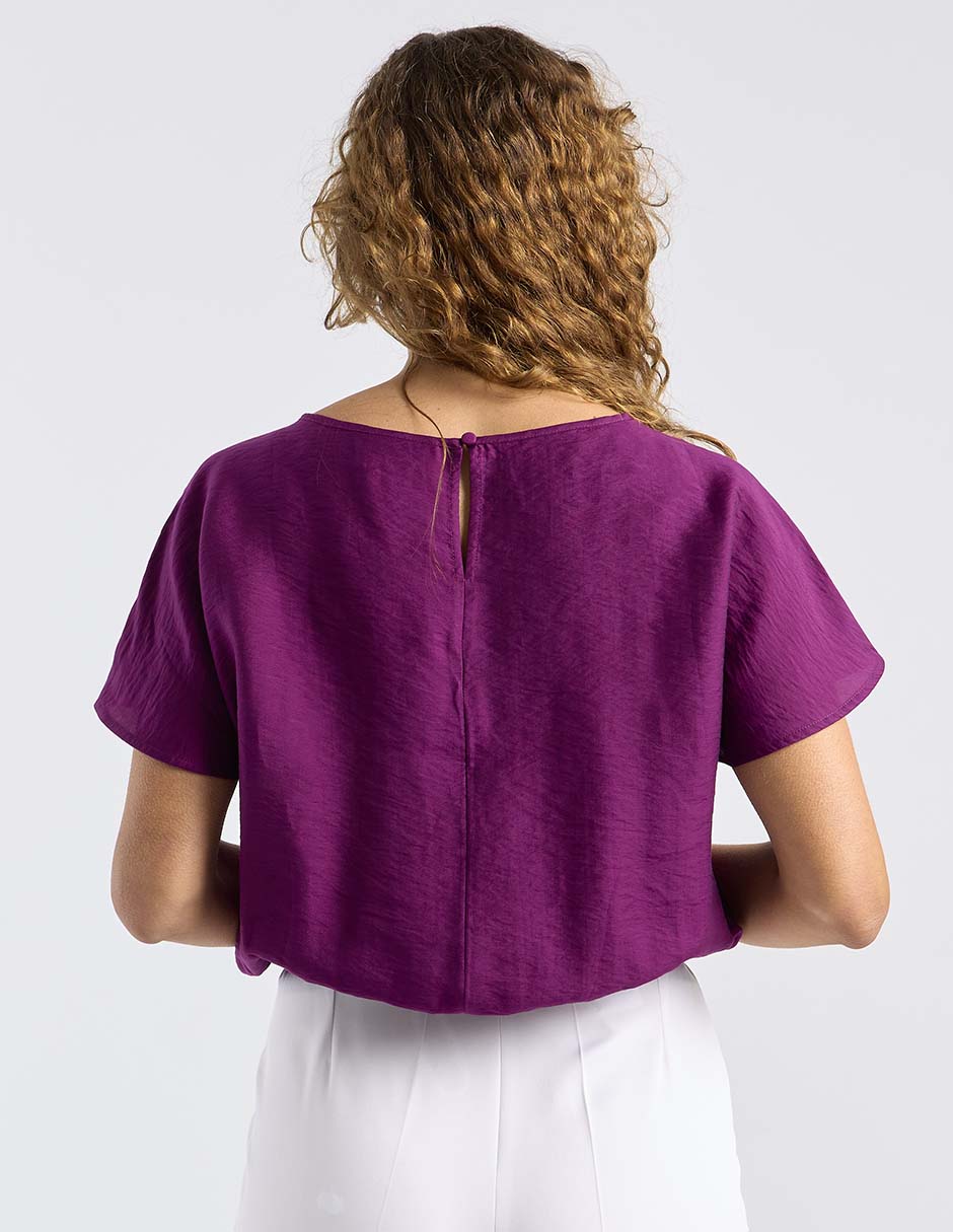 Blusa Liz& manga corta para mujer 6