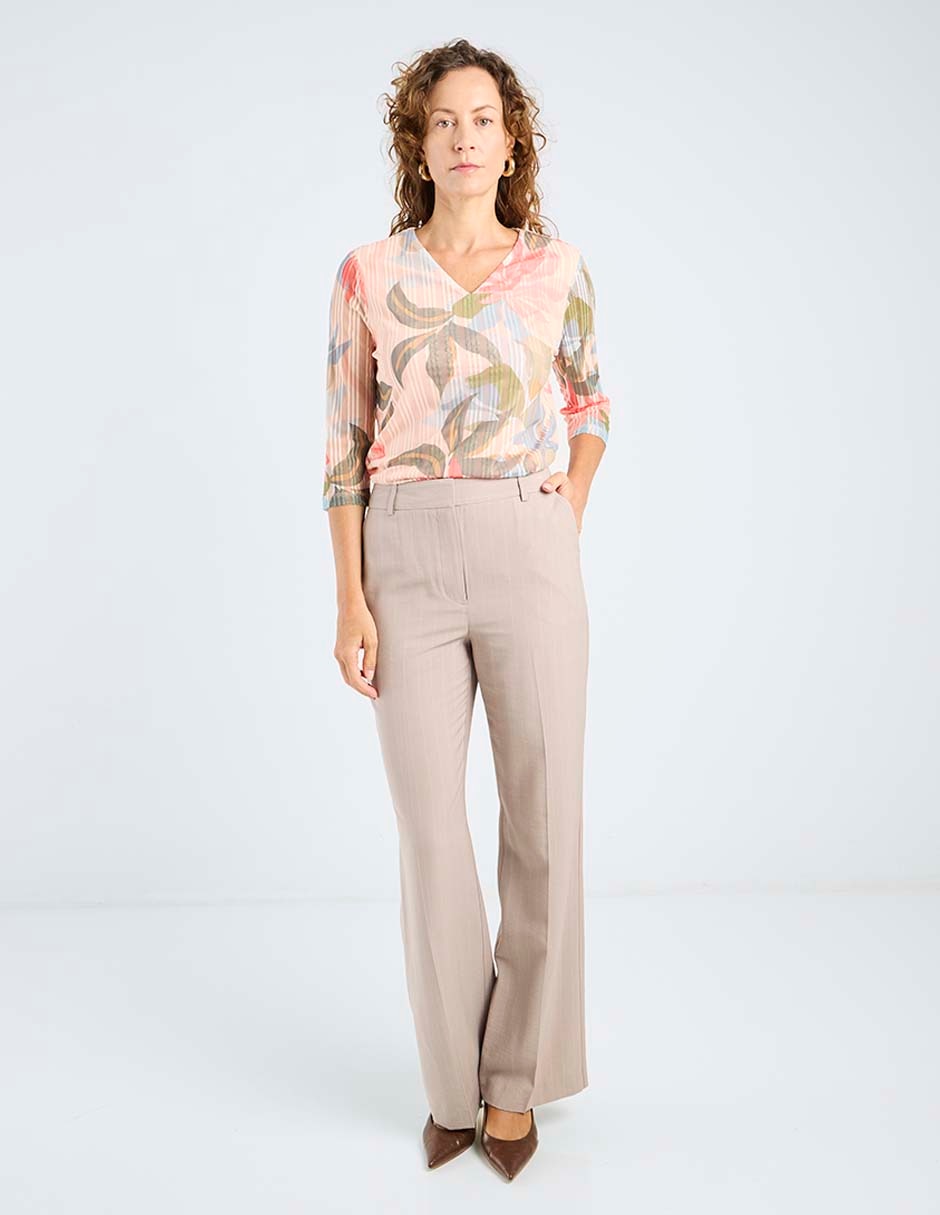 Pantalón relaxed straight para mujer 3
