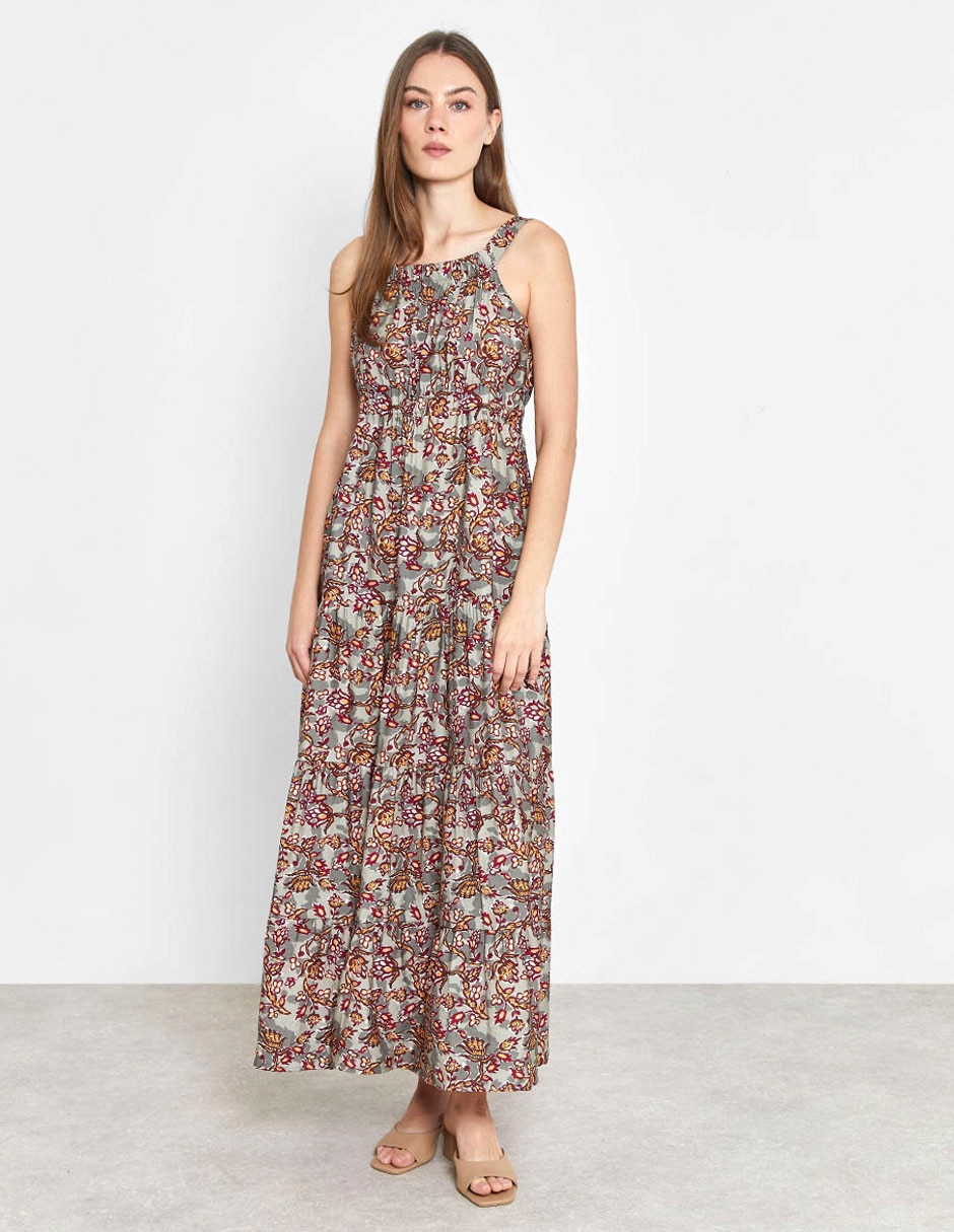 Vestido largo casual para mujer Vestido largo casual para mujer