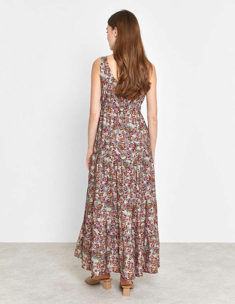 Vestido largo casual para mujer 2